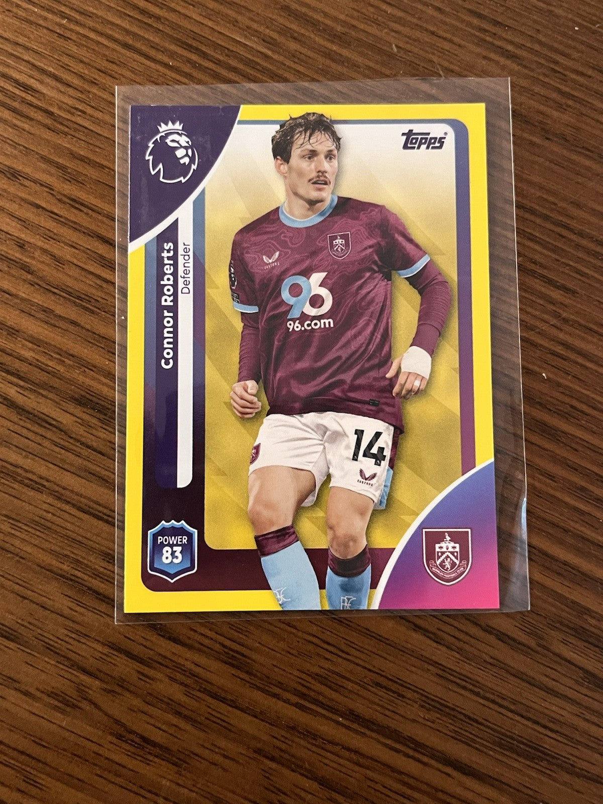 Connor Roberts Parallel Topps Premier League Burnley FC 311 2025/260