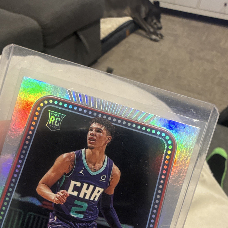 Panini 2020 21 Chronicles Marquee LaMelo Ball Rookie #266 Charlotte Hornets2