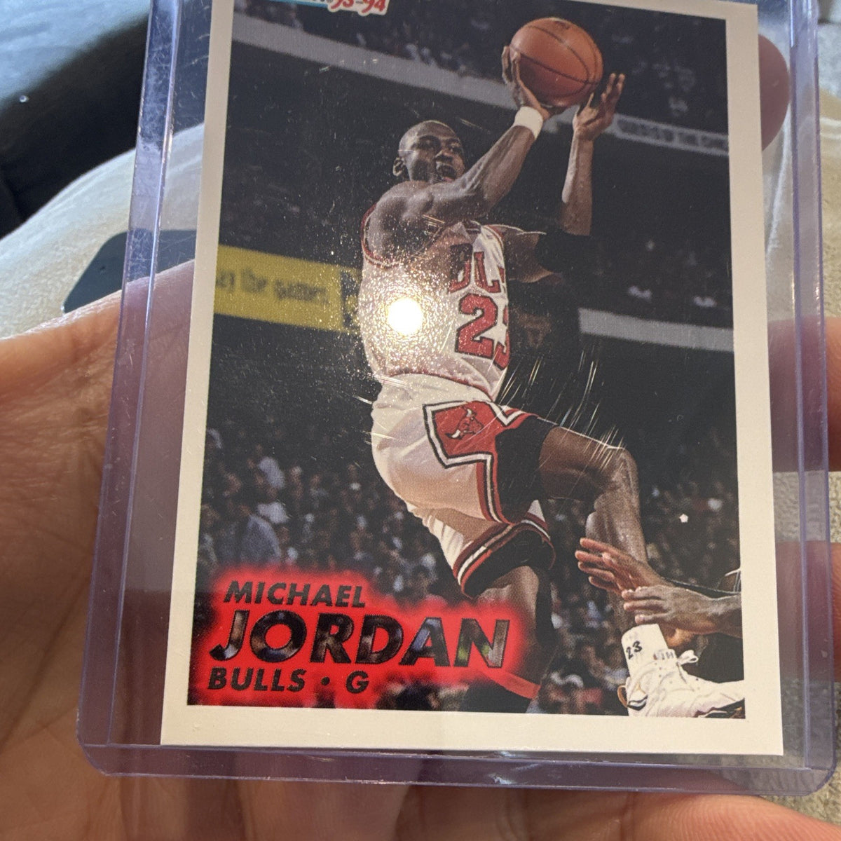Fleer Michael Jordan Base Set 1993 94 Fleer Chicago Bulls #28 Card3