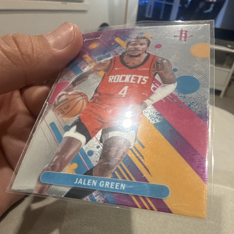 Topps Finest Jalen Green Base Houston Rockets #90 NBA 24-25 Basketball3