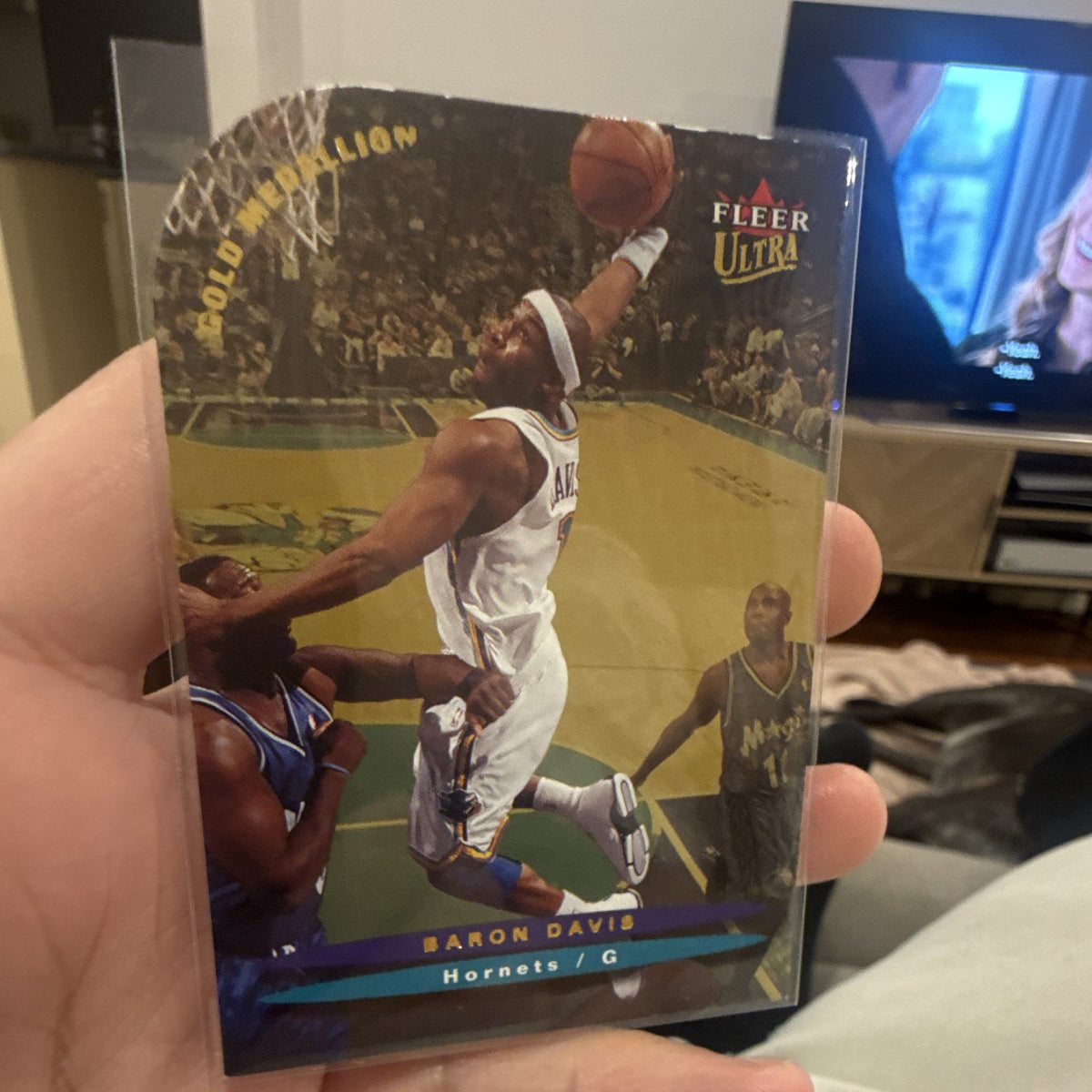 Fleer Ultra 2003 04 Gold Medallion #134 Baron Davis New Orleans Hornets0