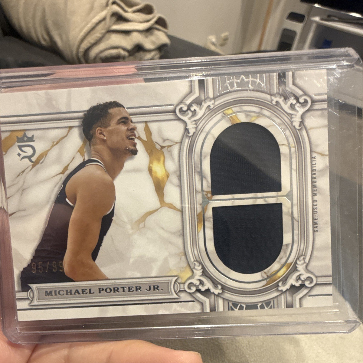 Michael Porter Jr. Regalia Relics RR MPJ Topps Royalty Collection 95/990