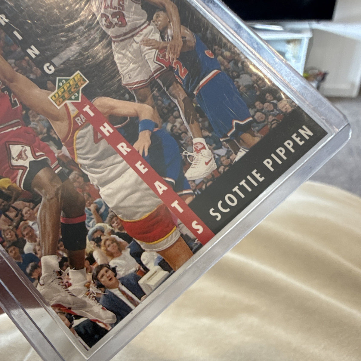 Upper Deck 1992 93 Scoring Threats #62 Michael Jordan Scottie Pippen3