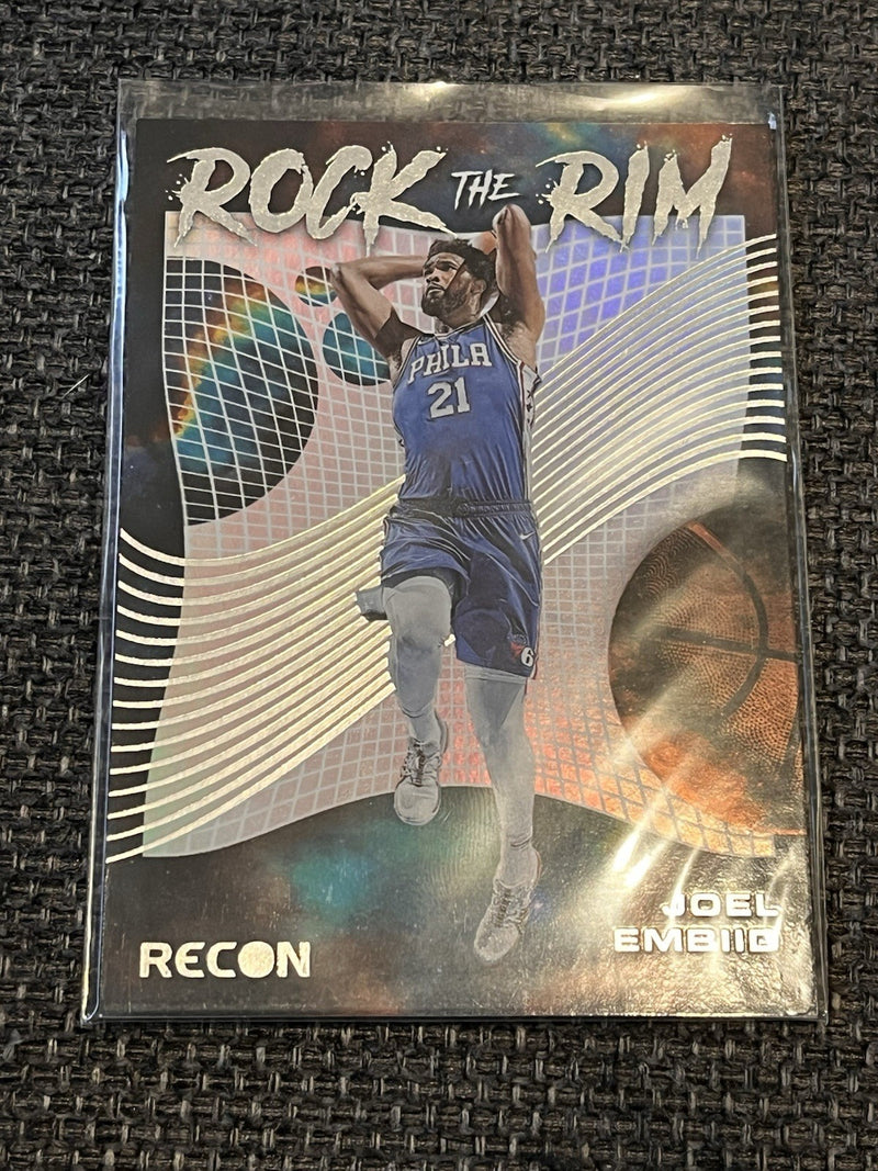 Panini 2022-23 Recon Rock the Rim #23 Joel Embiid Philadelphia 76ers3