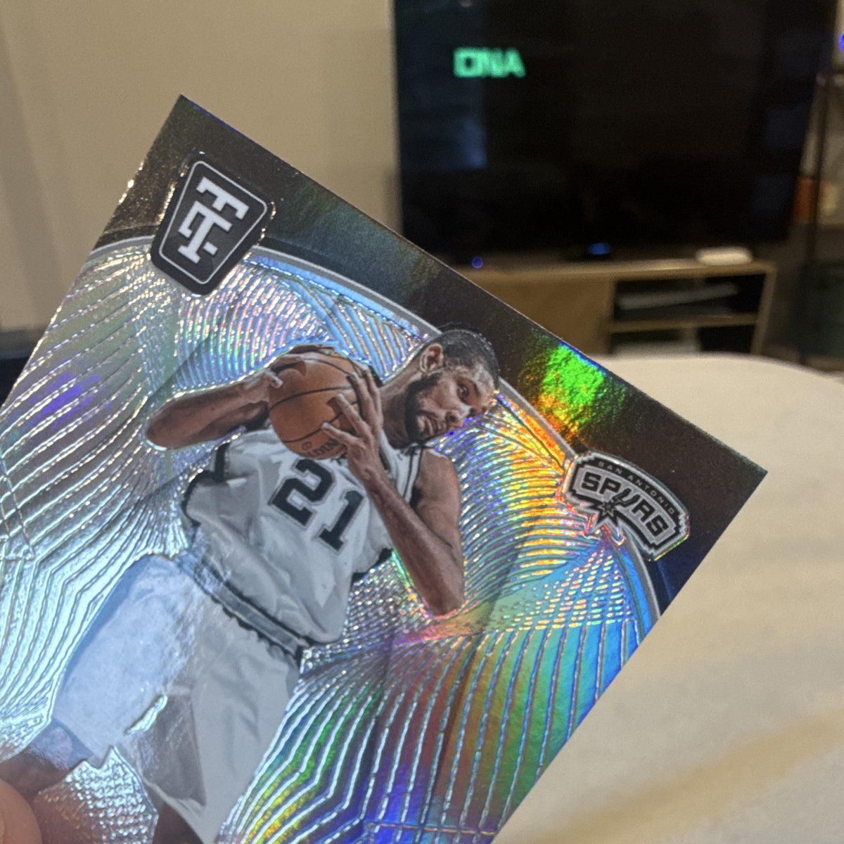 Panini Totally Certified 2024 25 Tim Duncan San Antonio Spurs #176 Parallel2