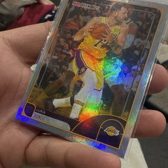 Topps NBA Hoops Luka Dončić Los Angeles Lakers Parallel/Variety No. 83