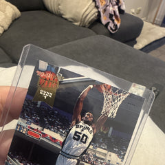 Fleer Ultra 1992 93 Dunk Rank Insert David Robinson Spurs #2012