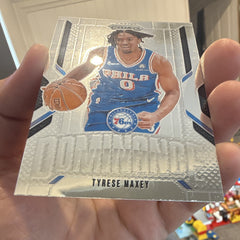 Panini Prizm 2024-25 Dominance Tyrese Maxey Insert No. 24 76ers Card2