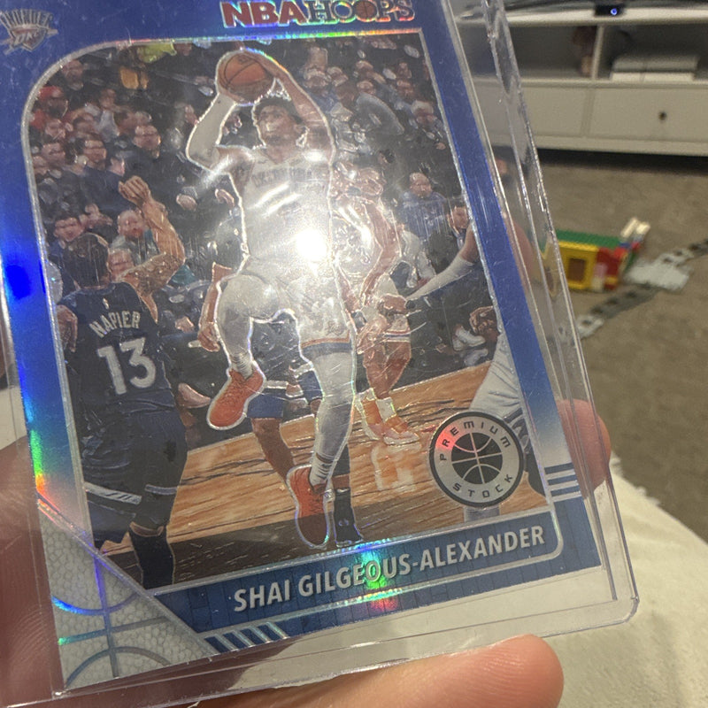 Panini Shai Gilgeous Alexander Hoops Premium Stock Prizm 2019 20 #80 OKC3