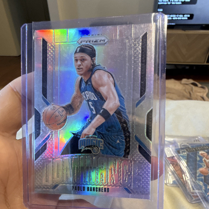 Panini Prizm 2024 25 Dominance Paolo Banchero Silver Holo #19 Magic0