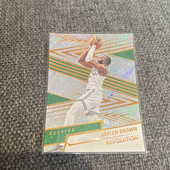 Panini 2024-25 Revolution Jaylen Brown Parallel/Variety Boston Celtics #922