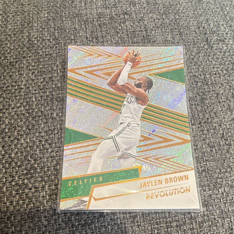 Panini 2024-25 Revolution Jaylen Brown Parallel/Variety Boston Celtics #922