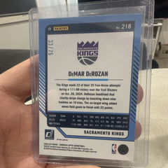 DeMar DeRozan Sacramento Kings Prizm 2024 25 Donruss Optic 218 33/751