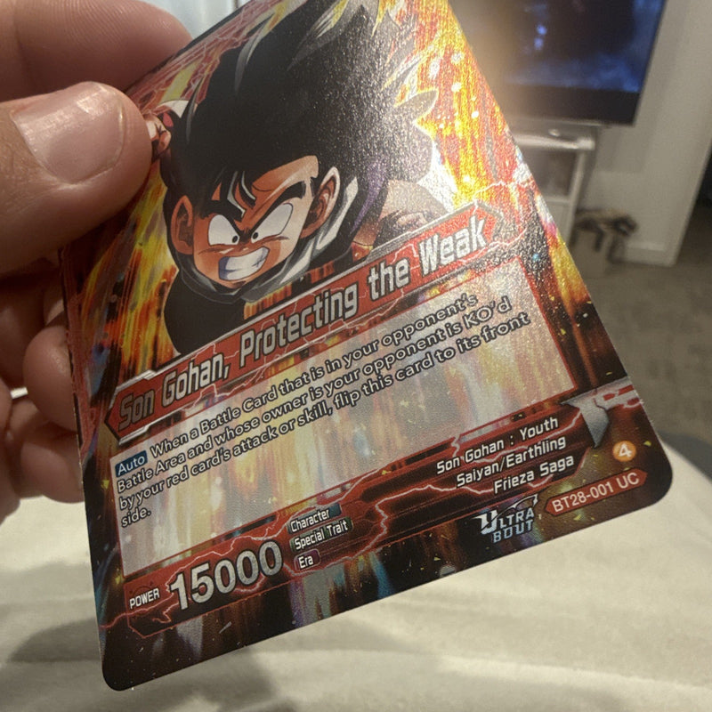 Son Gohan Leader Uncommon Foil Ultra Boost BT28-001 Dragon Ball Super2