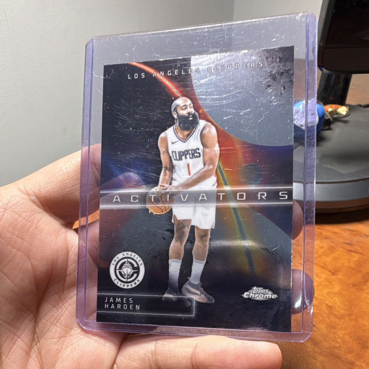 Harden James Activators AC-8 2025 Topps Chrome NBA Los Angeles Clippers0