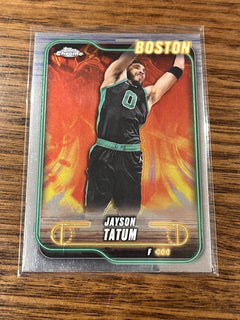 Topps Chrome Jayson Tatum Insert Boston Celtics 2024 25 #51 NBA1