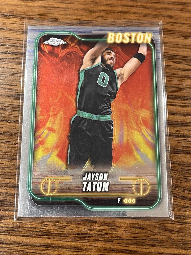 Topps Chrome Jayson Tatum Insert Boston Celtics 2024 25 #51 NBA1