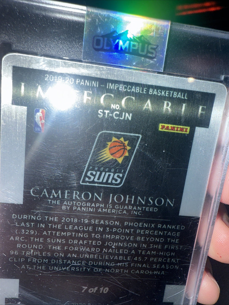 Cameron Johnson Stainless Stars Auto /105