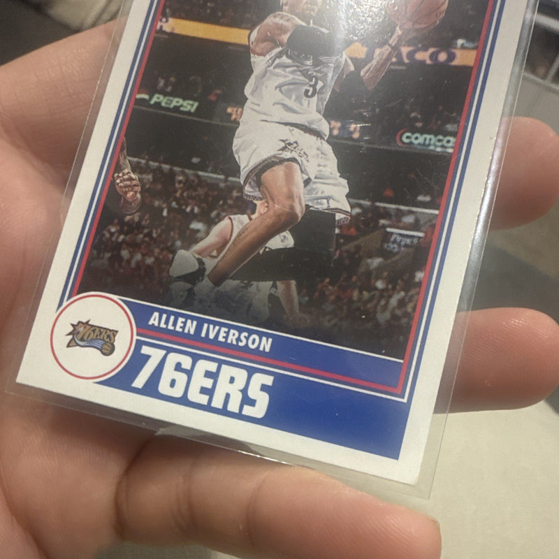 Panini 2023 24 Hoops Basketball Allen Iverson Base #296 Philadelphia 76ers3