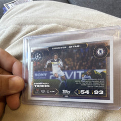 Topps Match Attax UCL Fernando Torres Counter Attack Insert #409 Chelsea FC0