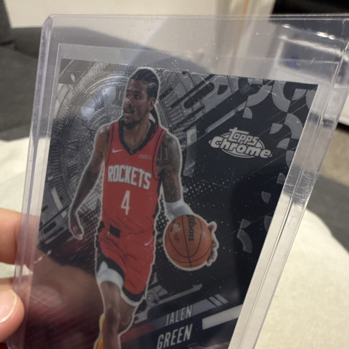 Jalen Green Go Time GT-8 Topps Chrome NBA Houston Rockets 2025 Insert2