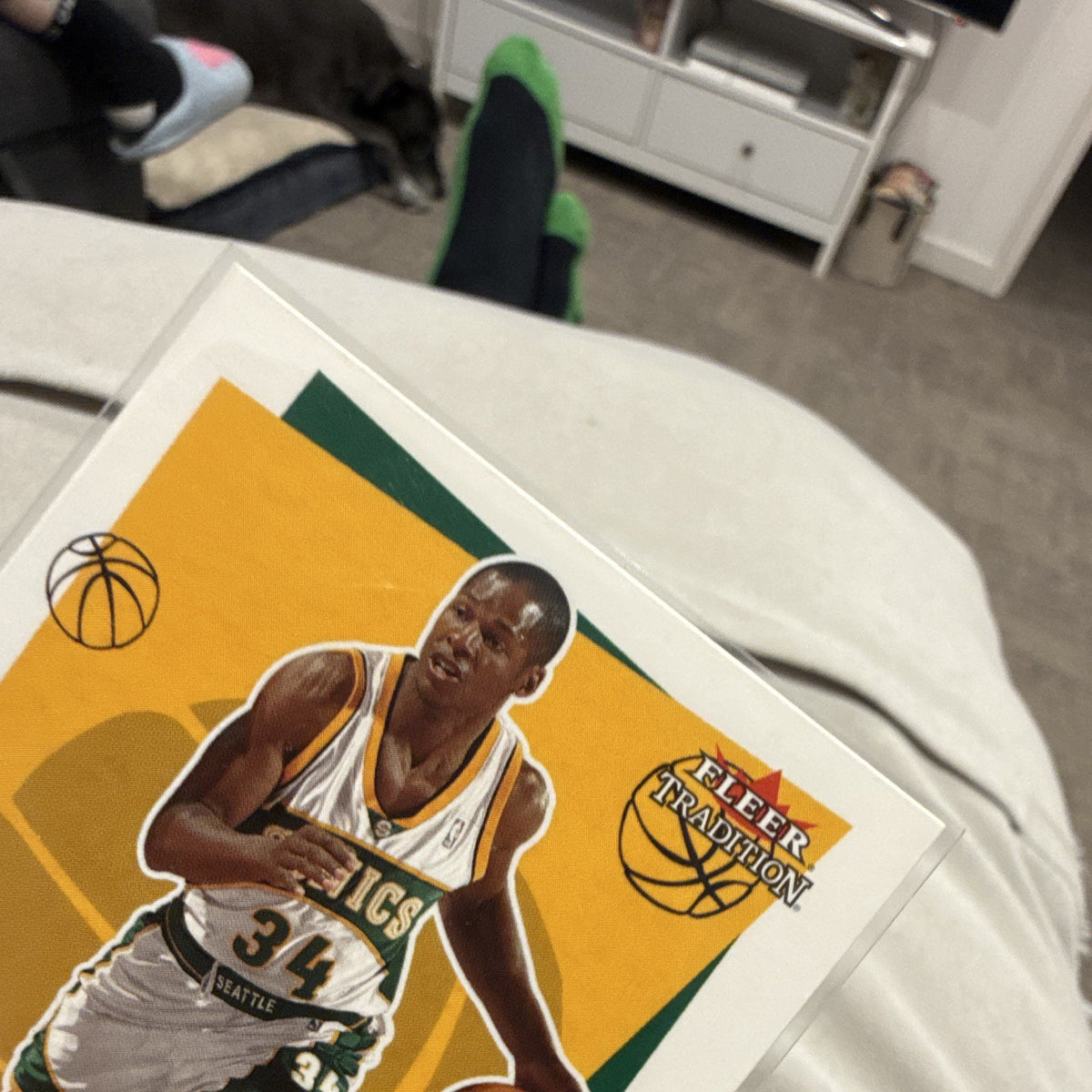 Fleer Tradition Banner Season Ray Allen Seattle SuperSonics #234 2003 043