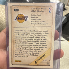 Panini 2012 Kobe Anthology Kobe Bean Bryant LA Lakers Base Card #341