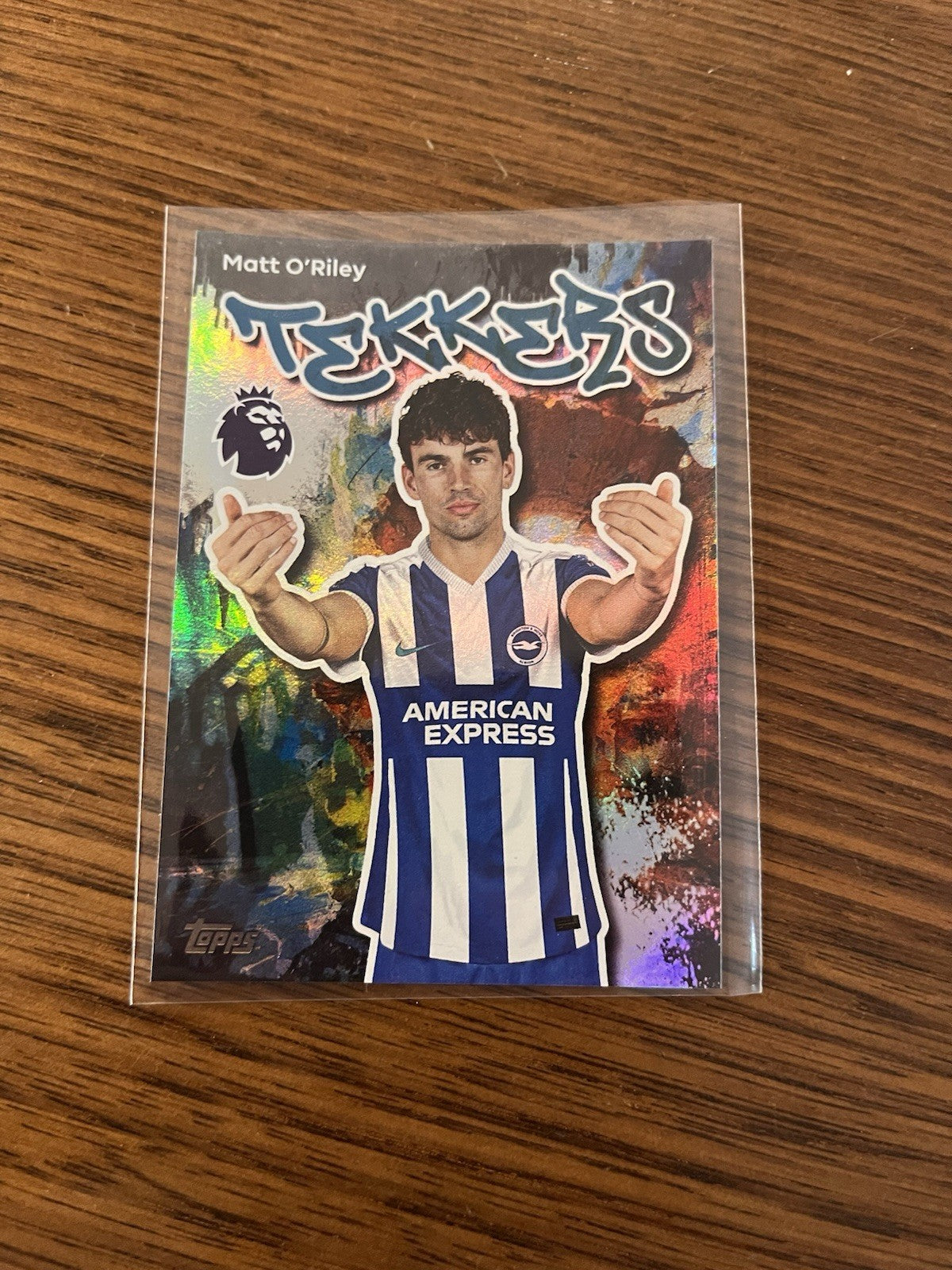 Topps Premier League 2025/26 TeKKers Matt O'Riley Brighton & Hove Albion 900