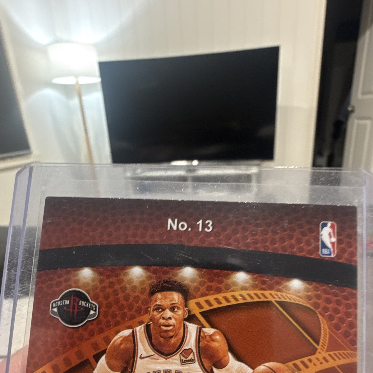 Panini 2019 20 Hoops Lights Camera Action Russell Westbrook No. 13 Rockets2