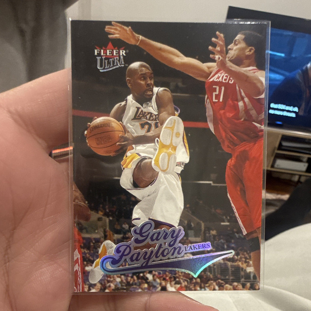 Fleer Ultra 2004 05 Gary Payton Los Angeles Lakers #86 Base Set Card0