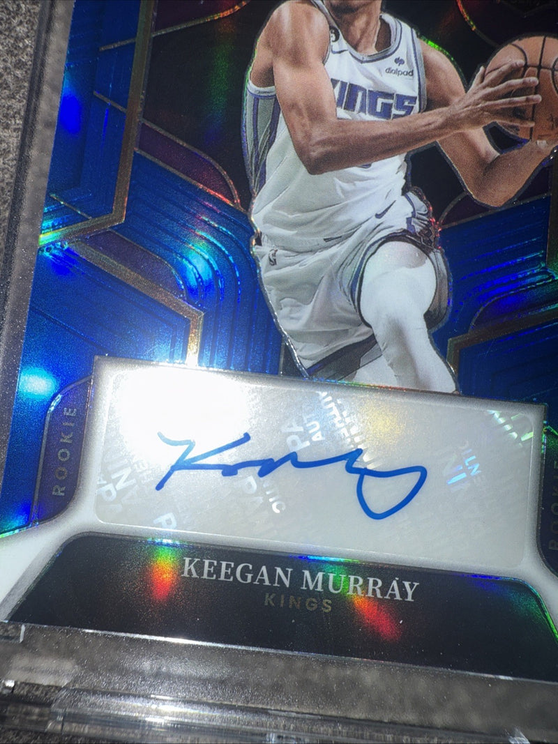2022 23 Select Keegan Murray Rookie Signatures Auto Blue/491