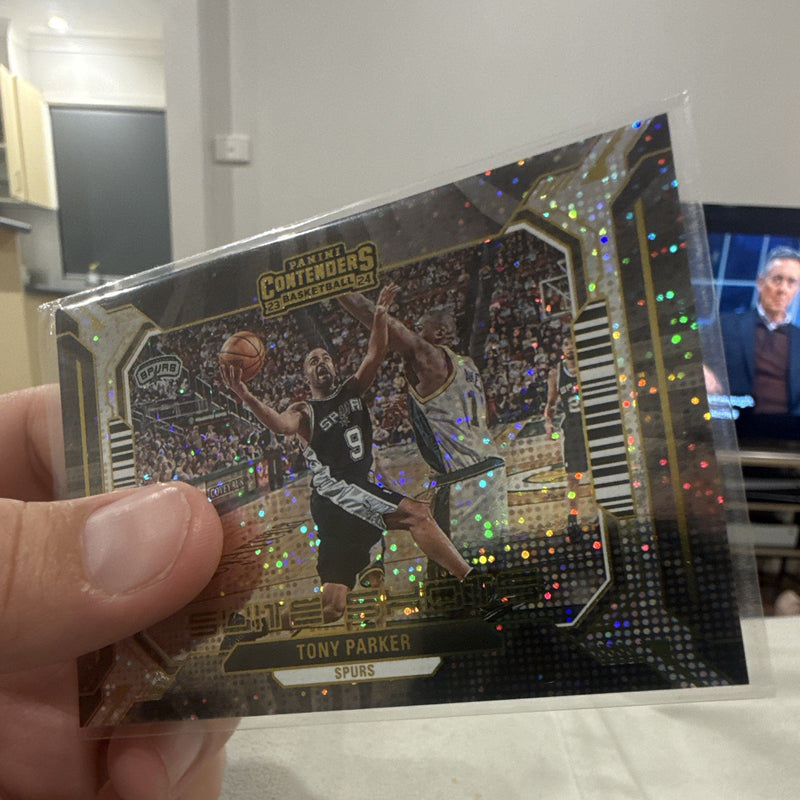 Panini Contenders Suite Shots Tony Parker San Antonio Spurs No. 6 2023 243