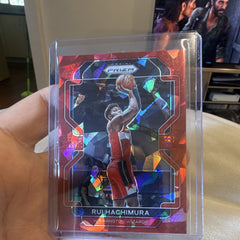 Panini Prizm 2021 22 Rui Hachimura Red Ice Washington Wizards #2340