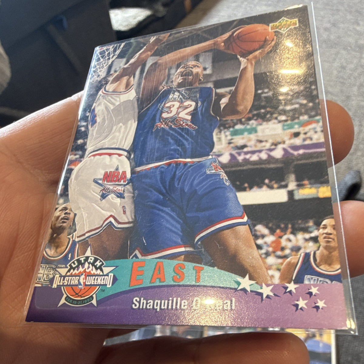 Upper Deck 1993 NBA All Star Weekend Shaquille O'Neal East All Star #4243