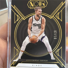 Panini Domantas Sabonis Association Edition Noir Basketball 2024 25 No.34 02/100