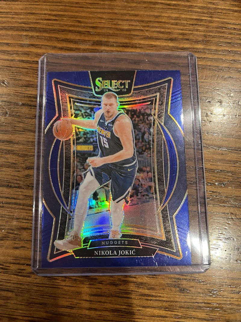 Panini 2024 25 Select Concourse Prizm No. 14 Nikola Jokić Denver Nuggets0