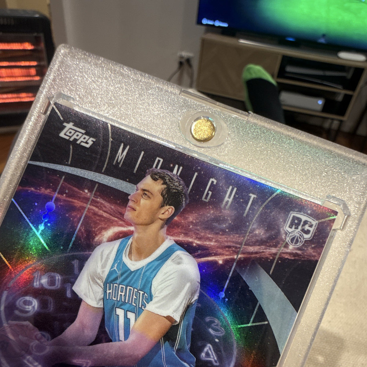 Topps Ryan Kalkbrenner Stroke of Midnight Auto RC Hornets SMR RK 20252