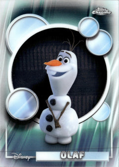 Olaf Base Topps Chrome Disney 170 NM0