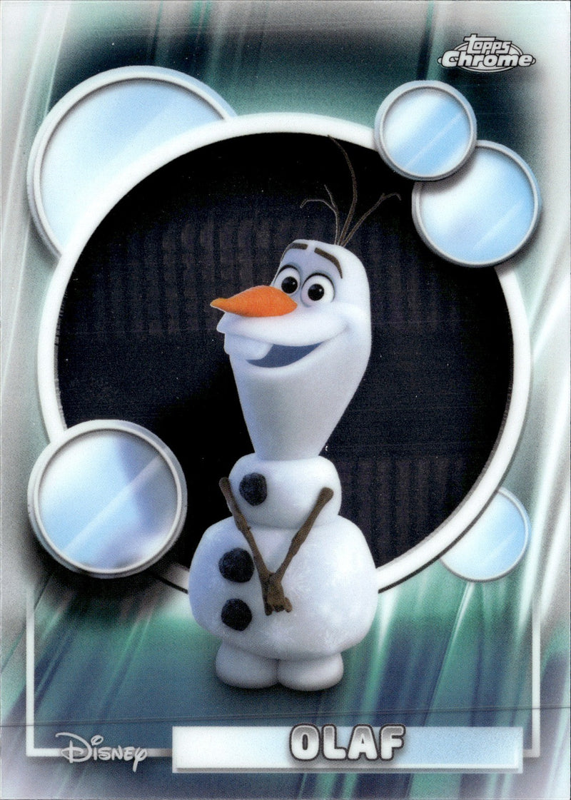 Olaf Base Topps Chrome Disney 170 NM0