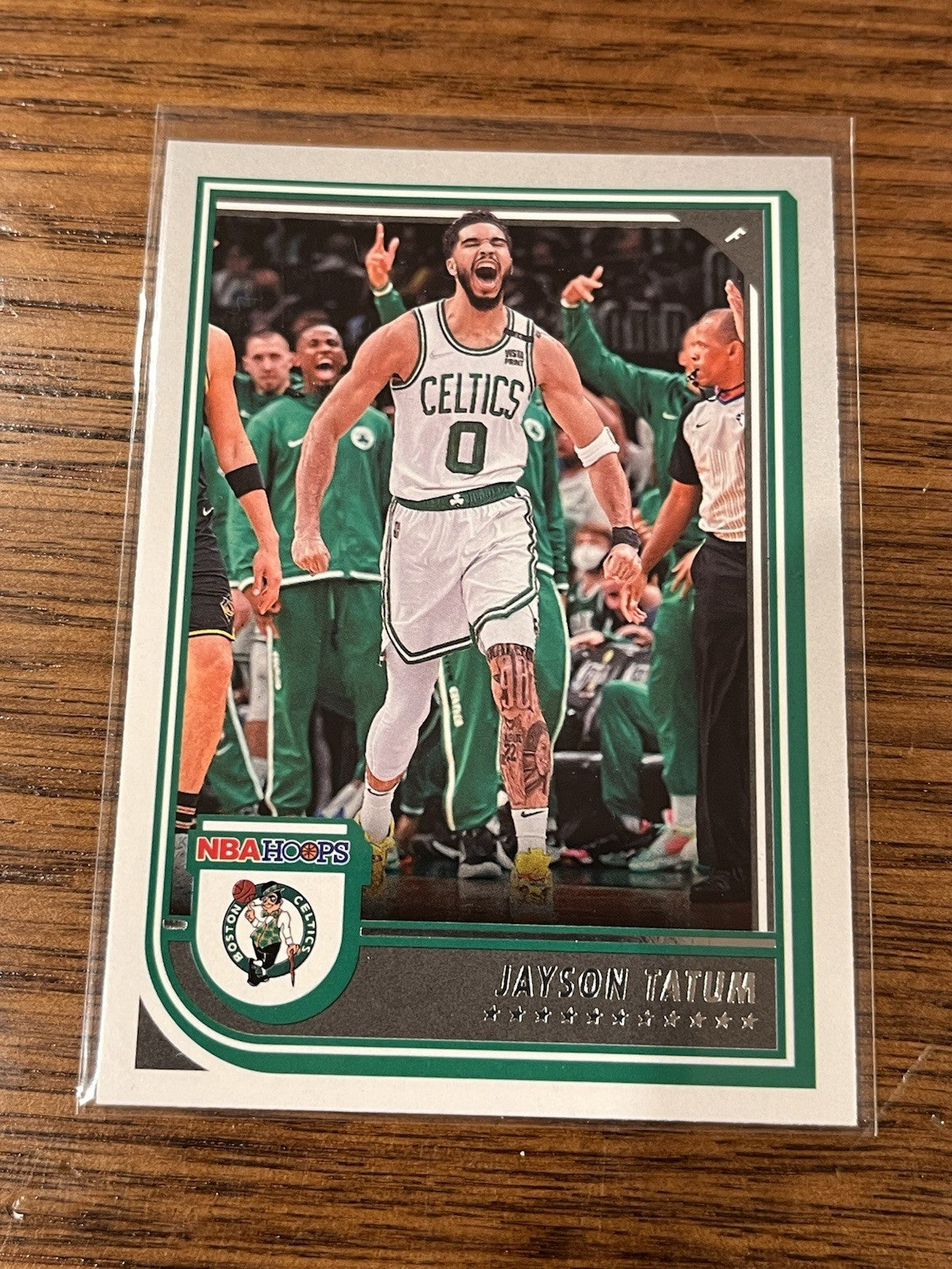 Jayson Tatum Base 2022 23 Panini Hoops Basketball No. 1 Boston Celtics1