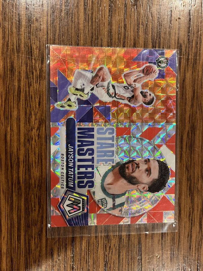 Jayson Tatum Stare Masters No. 6 2023 24 Panini Prizm Boston Celtics0