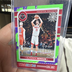 Panini 2024 25 Haunted Hoops Insert Alperen Sengun Houston Rockets #1460