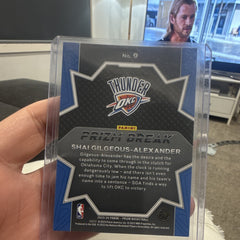 Panini 2023 24 Prizm Prizm Break Insert No. 9 Shai Gilgeous Alexander1