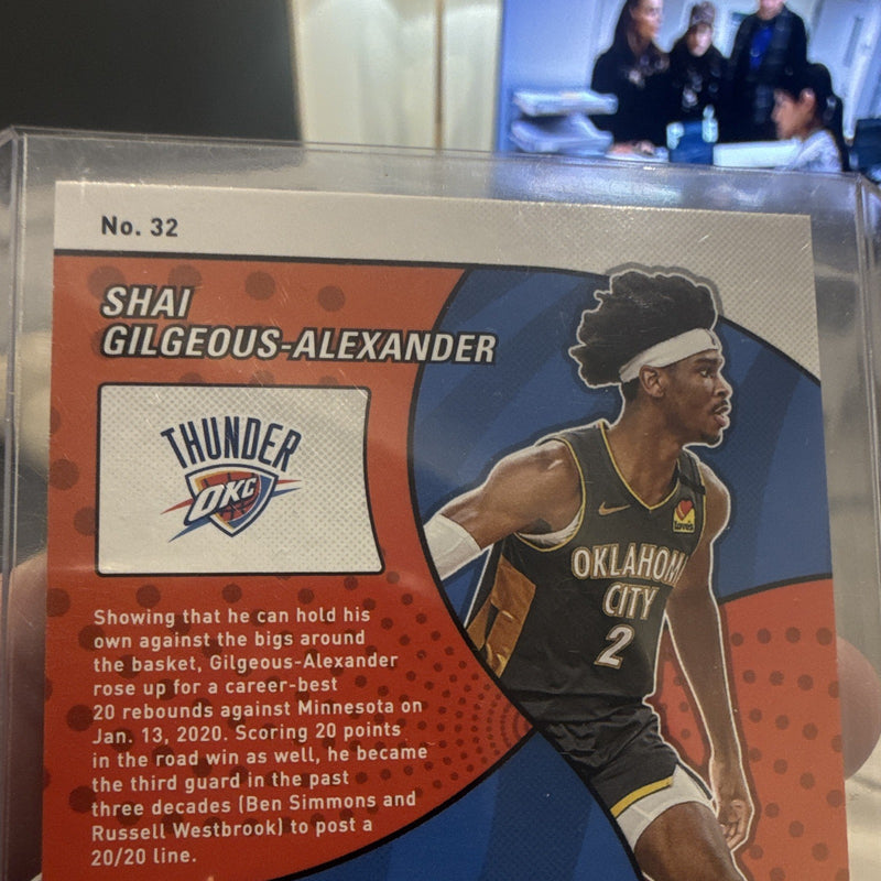 Panini Revolution 2020 21 Shai Gilgeous Alexander OKC Thunder #32 Insert2