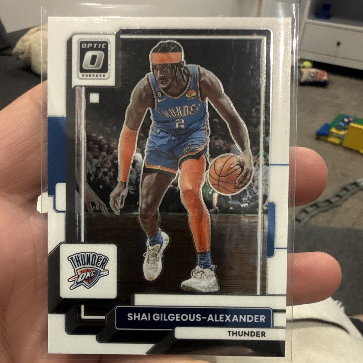 Panini 2022 23 Donruss Optic Shai Gilgeous Alexander Thunder #440