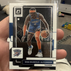 Panini 2022 23 Donruss Optic Shai Gilgeous Alexander Thunder #440