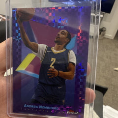 Topps Finest Andrew Nembhard #37 Indiana Pacers 2024 25 Serial 58/1500
