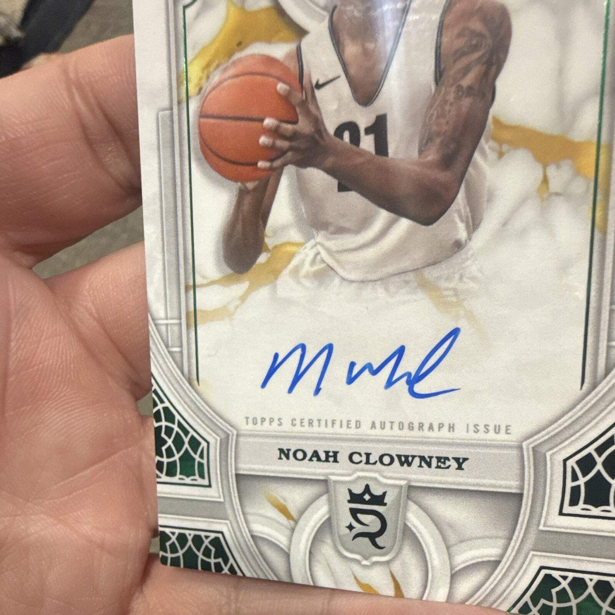 Noah Clowney 2023/24 Topps Royalty Collection RA NC RC Auto 3/52