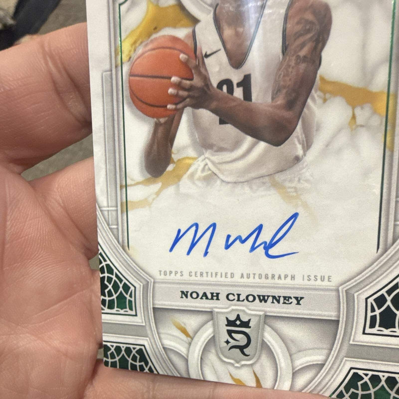 Noah Clowney 2023/24 Topps Royalty Collection RA NC RC Auto 3/52