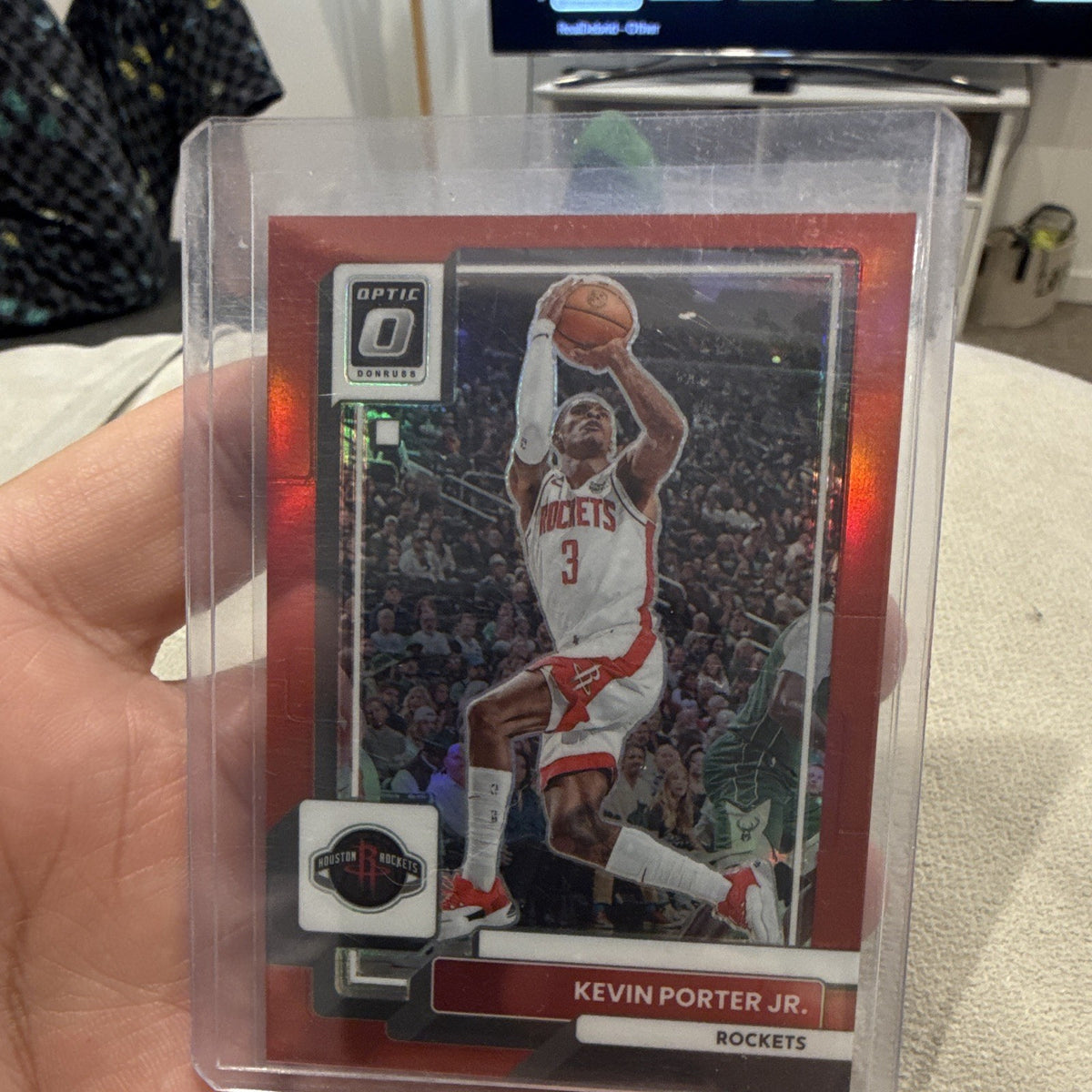 Panini Donruss Optic 2022 23 Kevin Porter Jr. Red /99 Rockets #1460